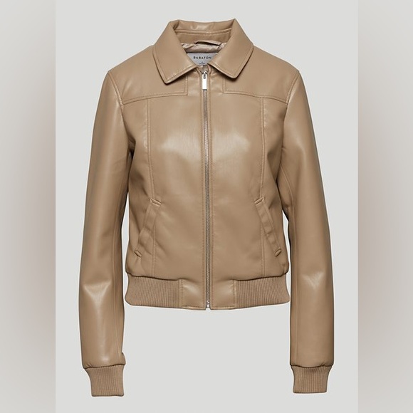 Aritzia Leather Jacket - Picture 2 of 6